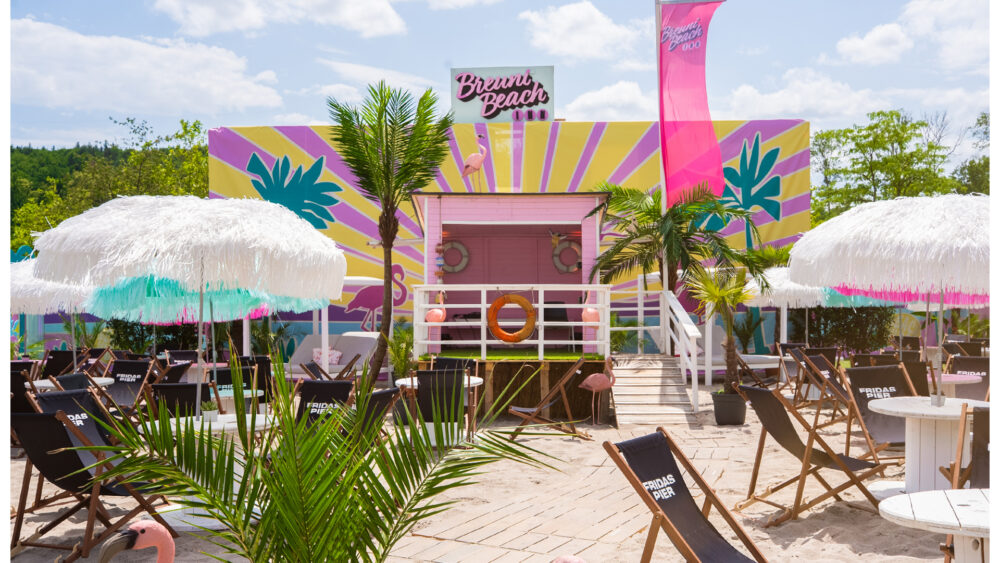 Eventcatering und Gastronomie‑Konzept von Frida auf Landgang am Breuni Beach.